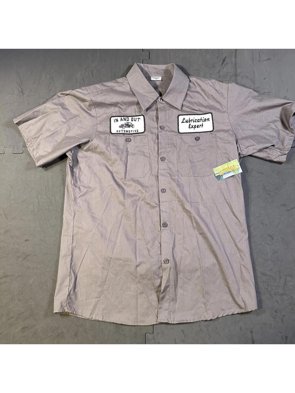 Men's Automotive Work Shirt Size L